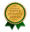Super Service Award Logo in Wilmington NC